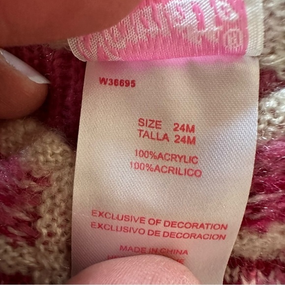 Nannette girls vintage knit cardigan size 24 months - Picture 4 of 4